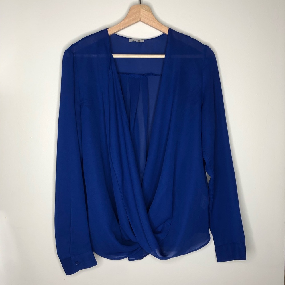 Tobi Royal Blue Blouse
